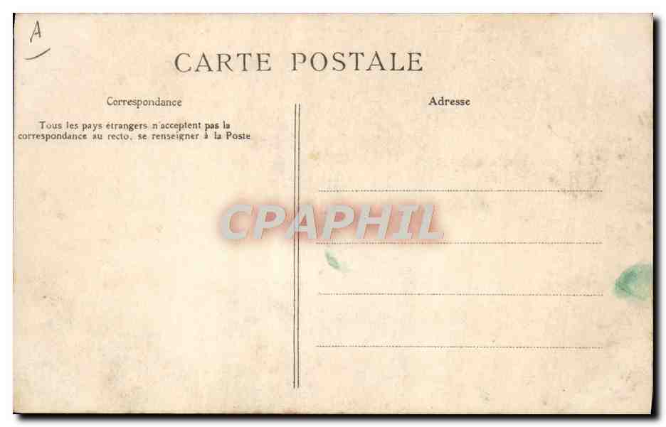 VILLEJUIF (Seine) — Asile d'Aliénés — C. L. C. — Rückseite