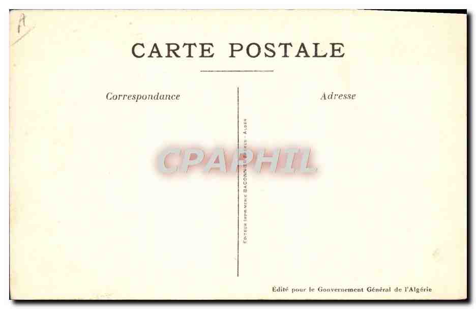 CPA Fantaisie Illustrateur Afrique du Nord Algerie Trois philisophes Chameau  — Rückseite