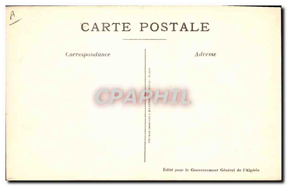 CPA Fantaisie Illustrateur Afrique du Nord Algerie Aicha son frere et sa chevrette Chevre  — Rückseite