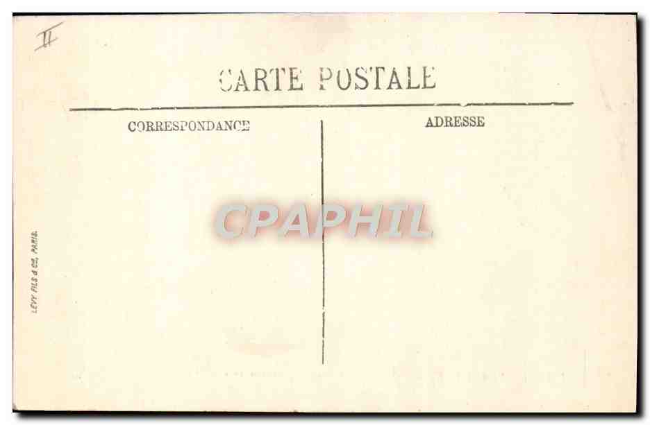 L'ARMÉE FRANÇAISE — Revue des troupes après les manœuvres — L.L. — Verso