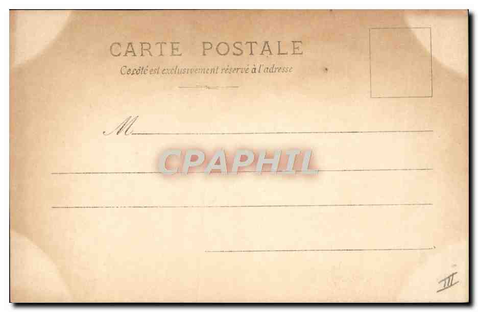 CPA Folklore Exposition 1902 Coppier Etude en Tarentaise — Verso