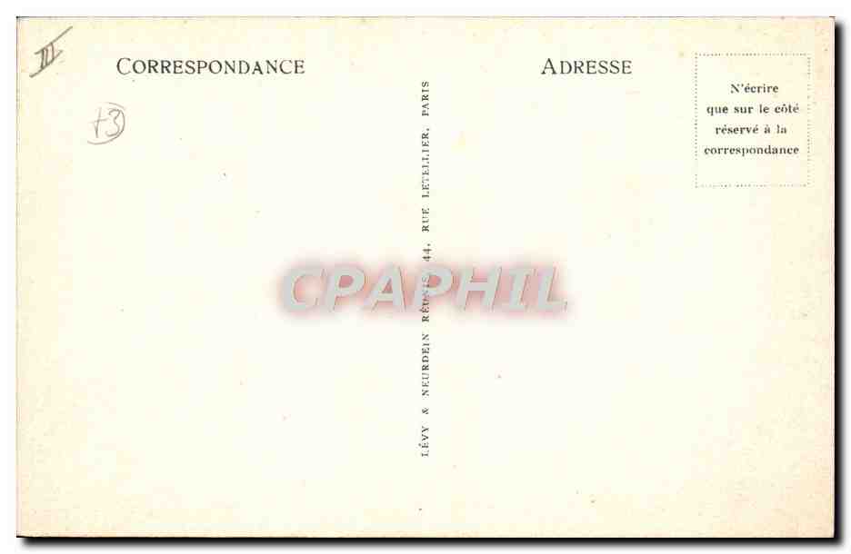 CPA Folklore Costumes de Savoie Les Allues — Verso