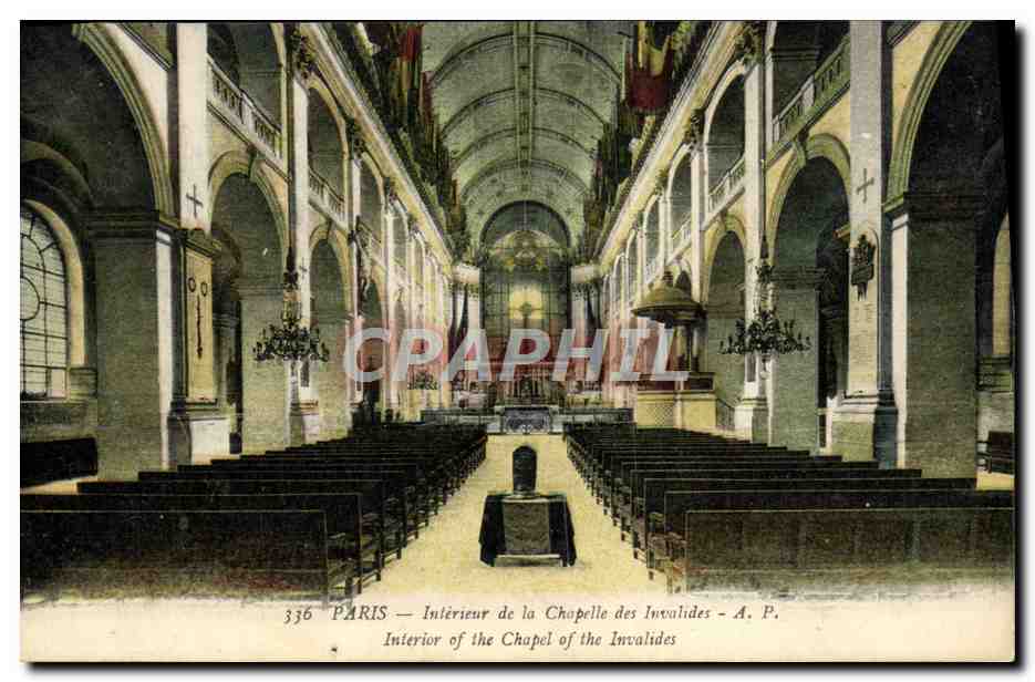 CPA Paris Interieur de la Chapelle des Invalides