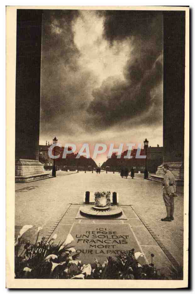 CPA Paris Tombeau du Soldat inconnu 