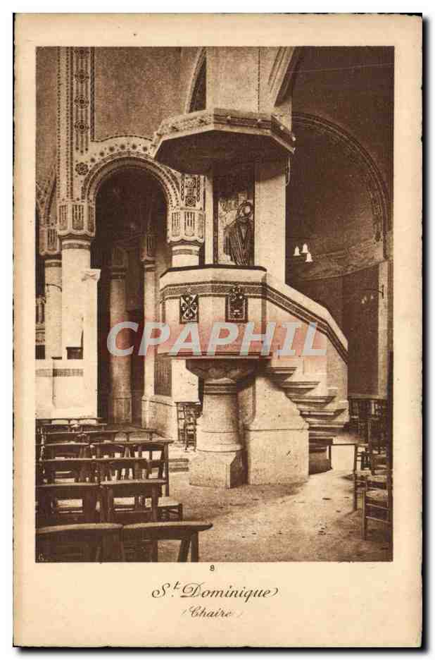 CPA Paris St Dominique Chaire 