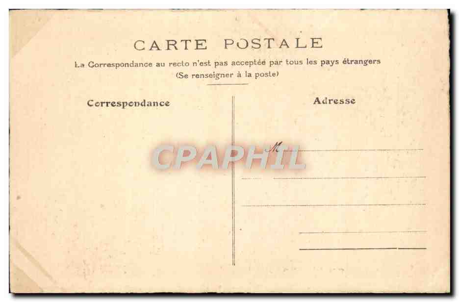 CPA Paris St Dominique Chaire  — Verso