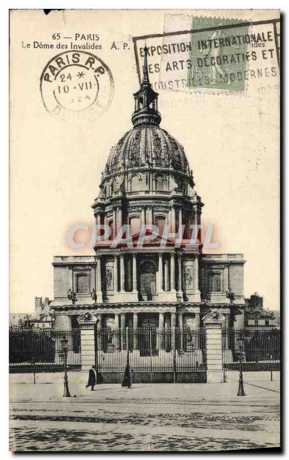 CPA Paris Le Dome des Invalides