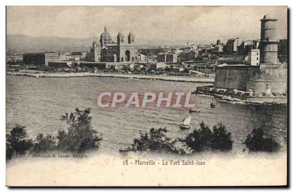 CPA Marseille Le Fort St Jean