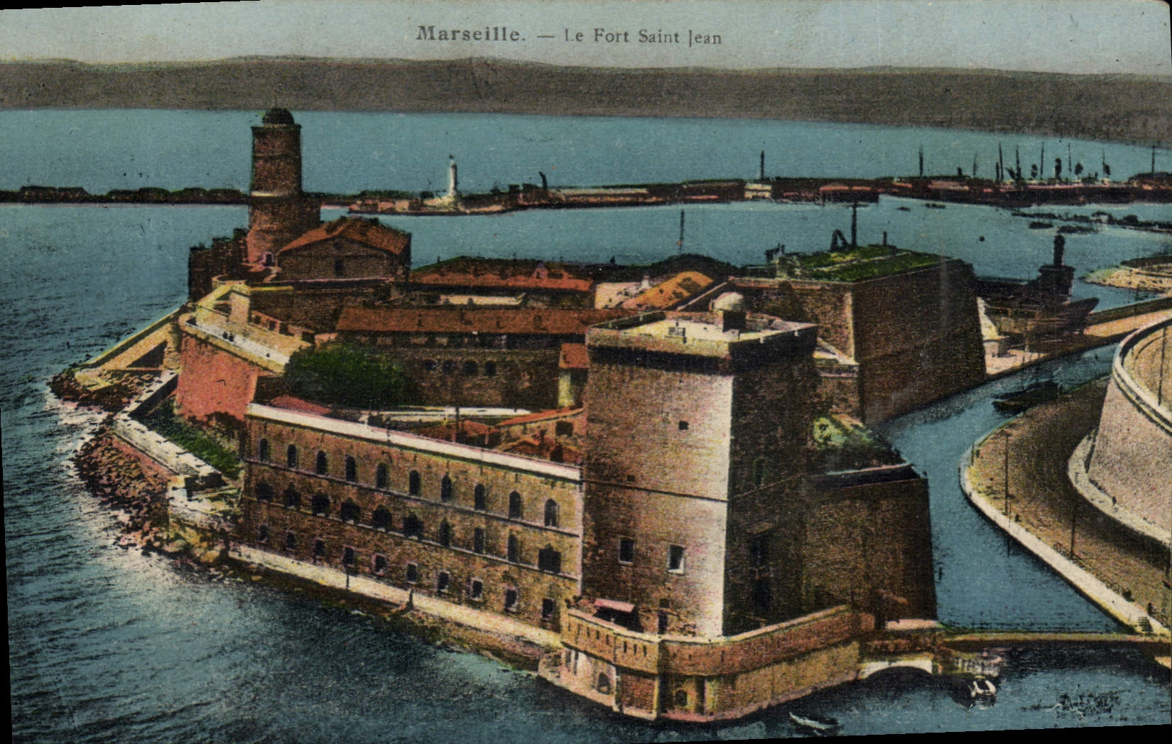 CPA Marseille Le Fort Saint Jean