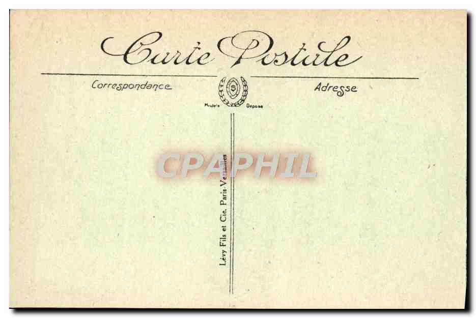 Pau — Le Château et le Gave — Vue prise de Saint-Martin — I.L. — n° 225 — Rückseite