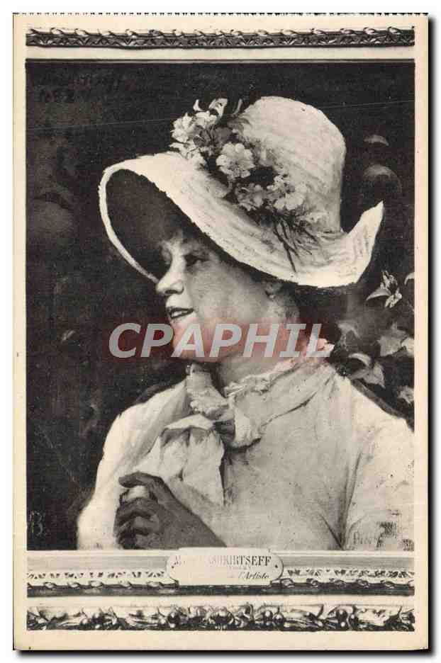 CPA Palais des Beaux Arts de la Ville de Paris Marie Bashkirtseff Clairin