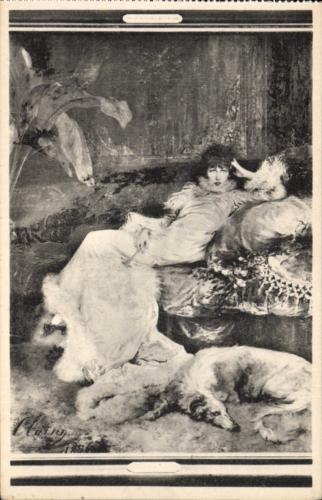 CPA Palais des Beaux Arts de la Ville de Paris Sarah Bernhardt Clairin