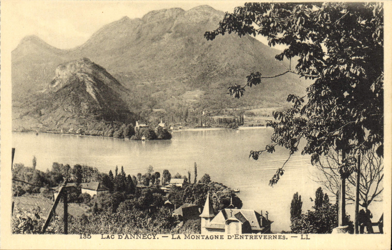Lac d'Annecy — La Montagne d'Entrevernes — LL