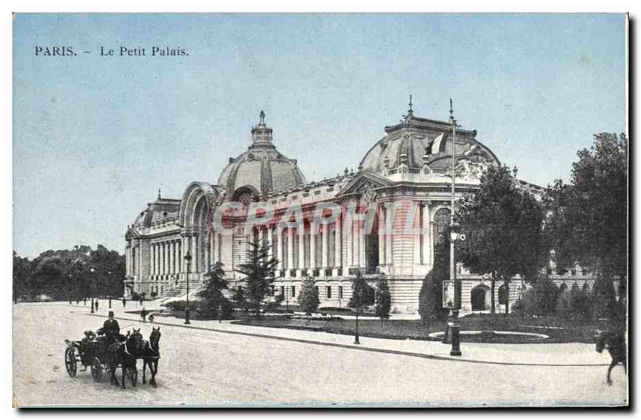 CPA Tour Paris Le Petit Palais