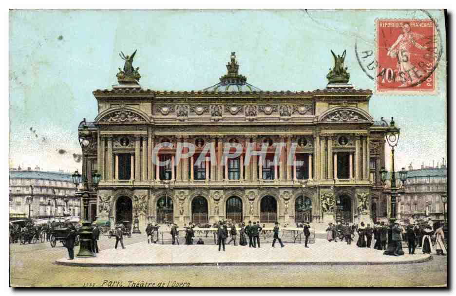 CPA Tour Paris Theatre de L'Opera