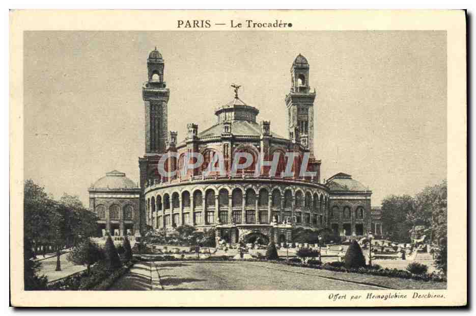 CPA Paris Le Trocadero