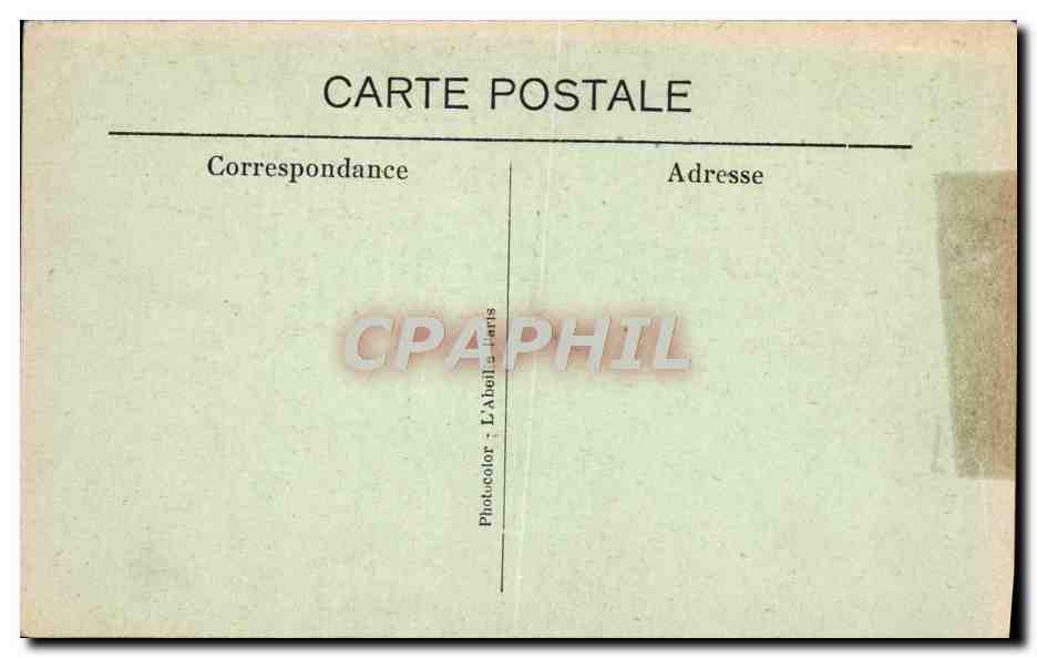 CPA Paris La Tour Saint Jacques — Verso