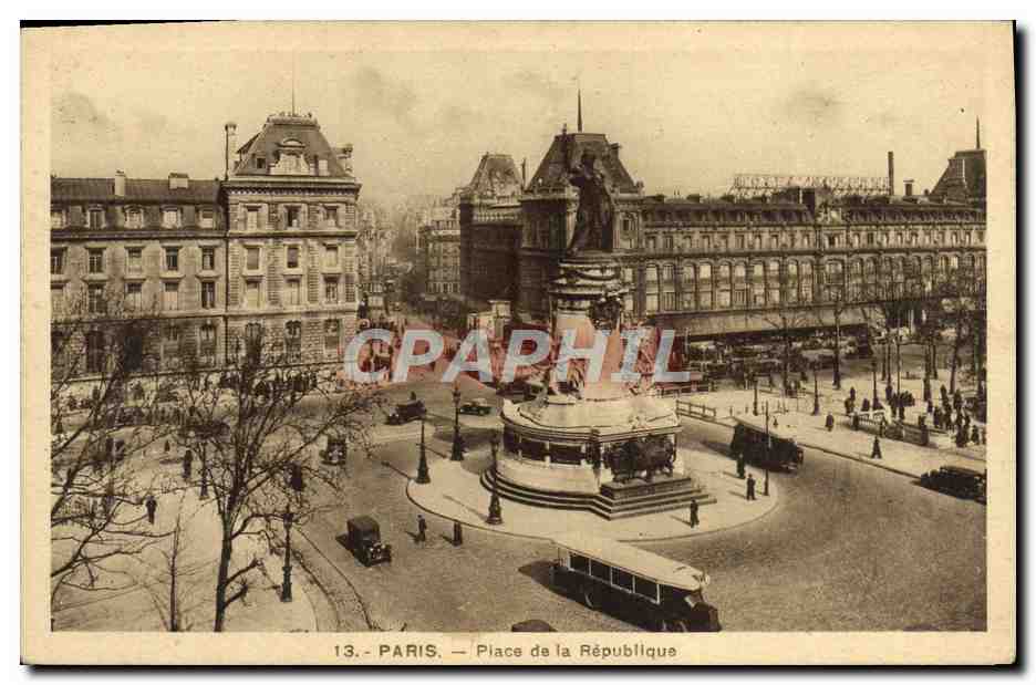 CPA Paris Place de la Republique