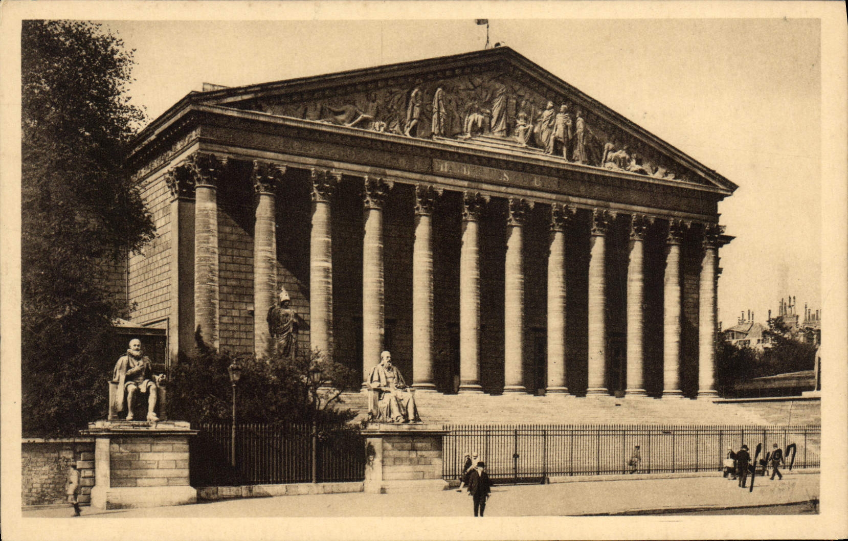 CPA Paris Palais Bourbon Chambre des Deputes