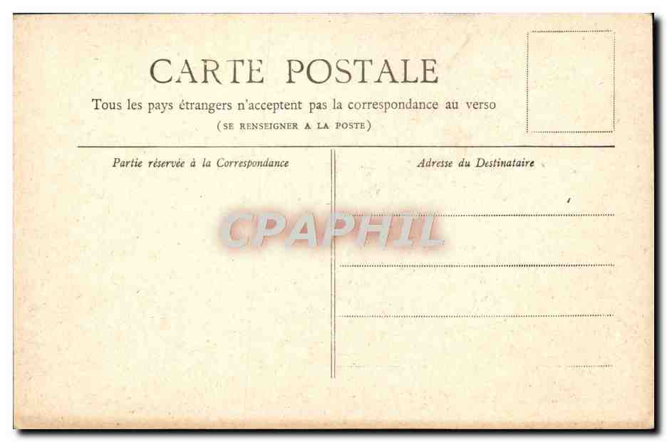 CPA Paris Eglise Saint Etienne du Mont — Verso