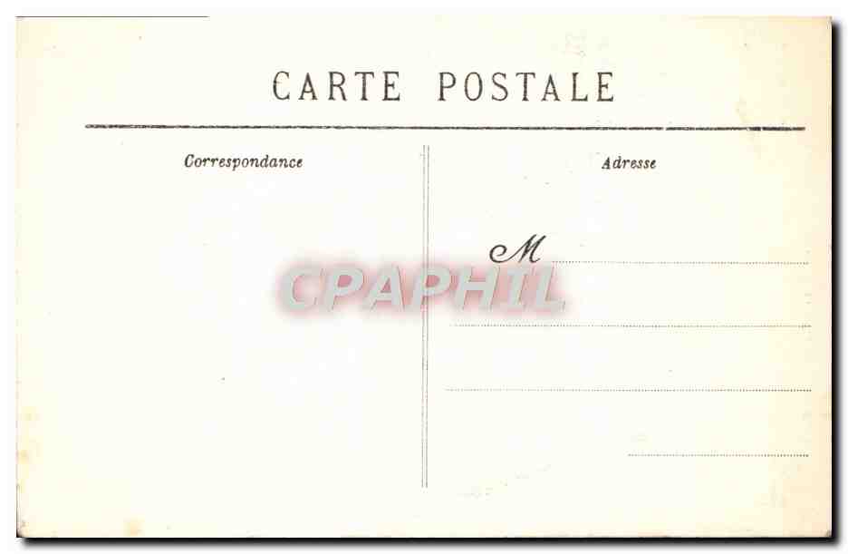 CPA Montmartre Le Chevalier de la Barre Paris  — Rückseite