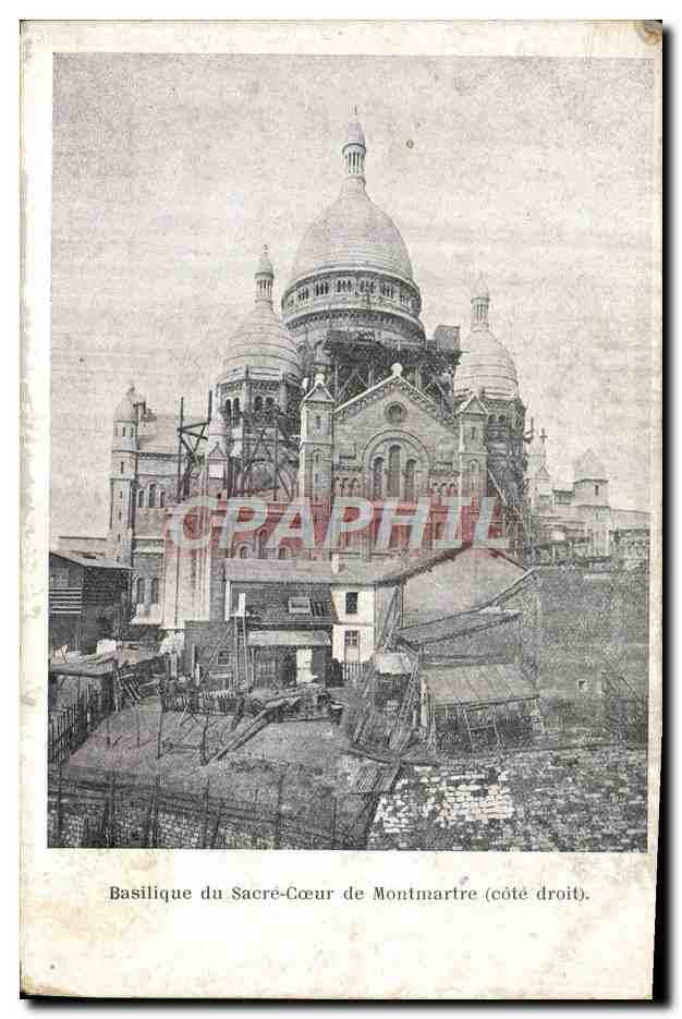 CPA Paris Basilique du Sacre Coeur de Montmartre 