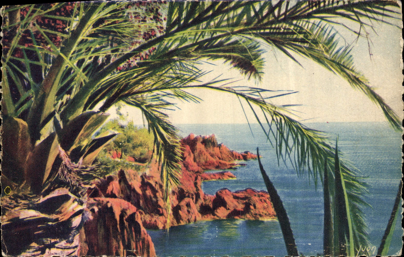 Les Rochers du Trayas — Côte d'Azur (Var) — Éditions d'Art Yvon, Paris