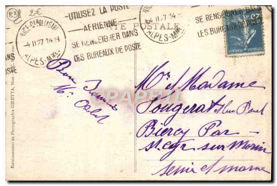 Route de la Nouvelle Corniche d'Or — Un Coin de la Route vers Théoule — Édition Ollione, n°560 — Reverso