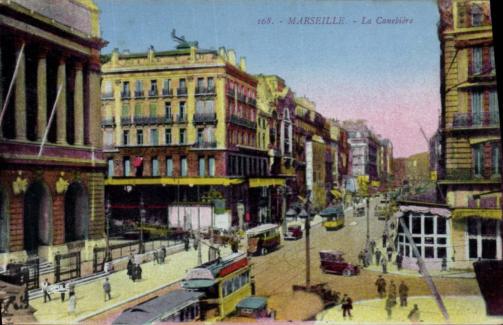 CPA Marseille La Canebiere