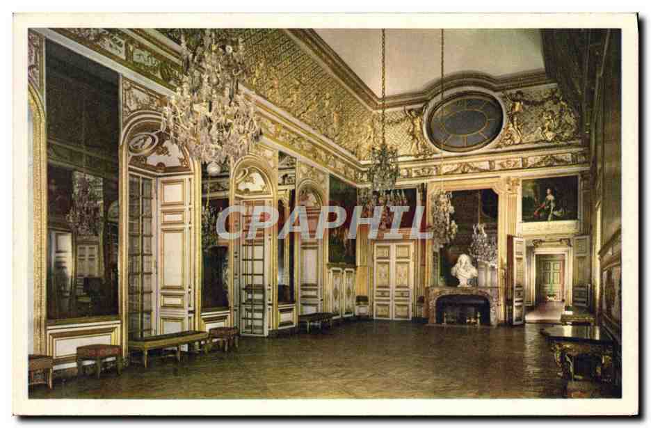 CPA Versailles Chateau La salon de L'Oeil de Boeuf