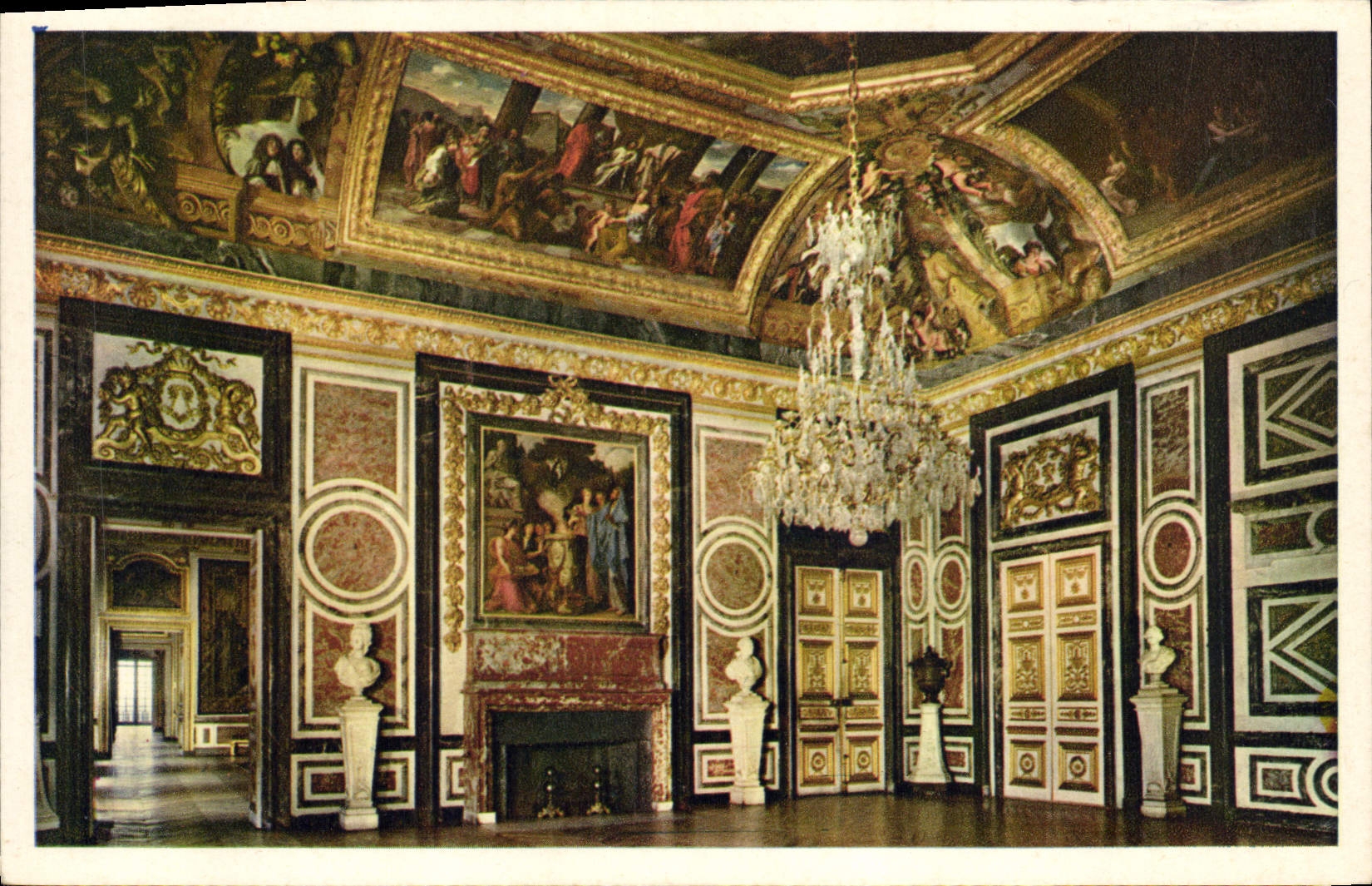 Schloss Versailles — Die Garderobe der Königin — Imp. Orager, Verfahren 301