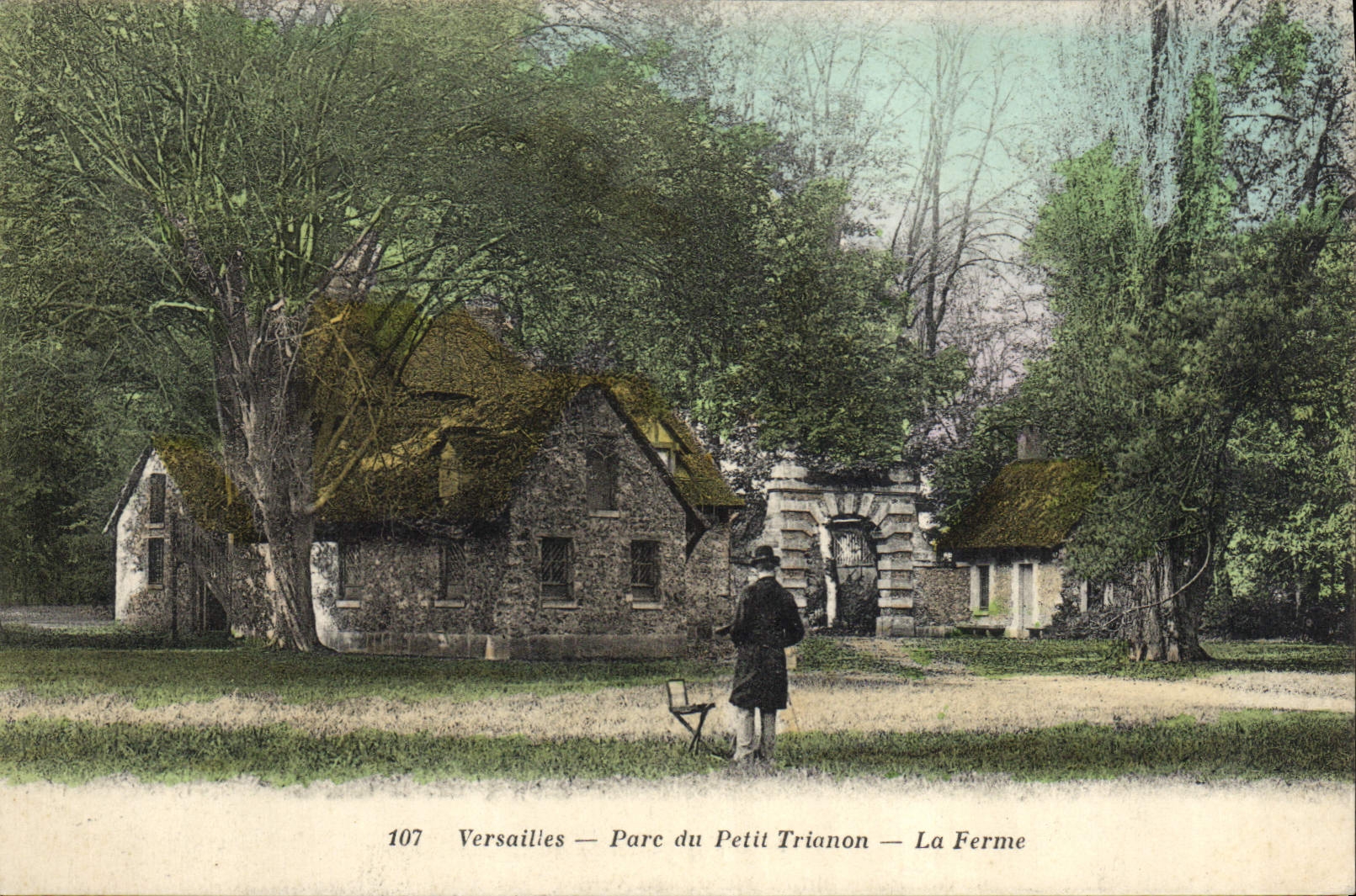 Versailles — Parc du Petit Trianon — La Ferme — Héliot, A. Bourdier