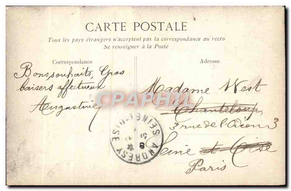Versailles — Hameau du Petit Trianon — Le Temple de l'Amour — Verso