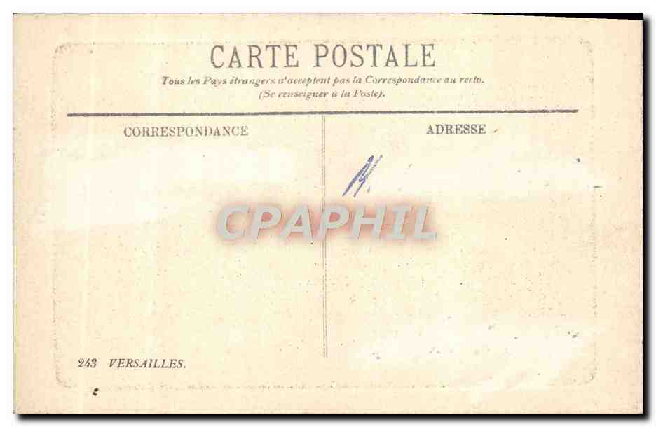 Le Petit Crianon - Hameau de Marie Antoinette — Versailles, éditeur L.D. — Verso