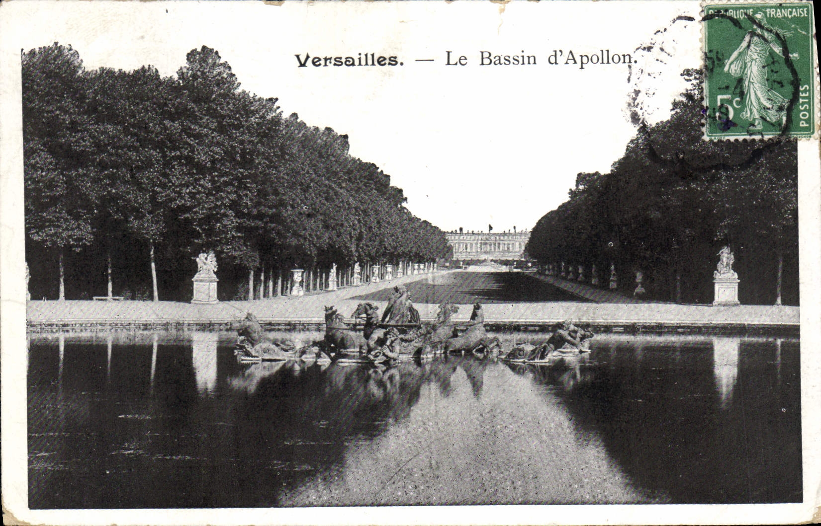Versailles. — Le Bassin d'Apollon.