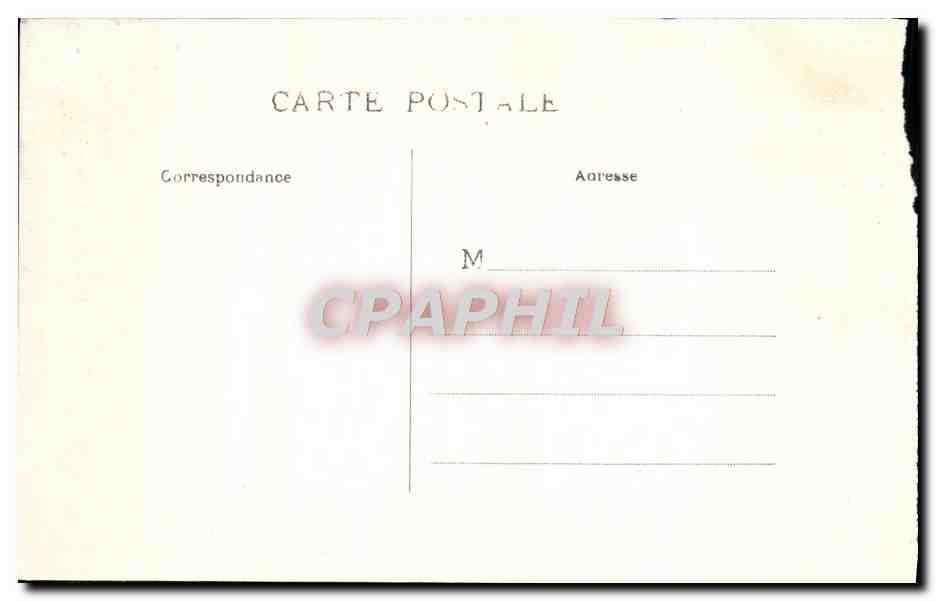CPA Lourdes La Gare du Funiculaire du Pic du Jer — Verso