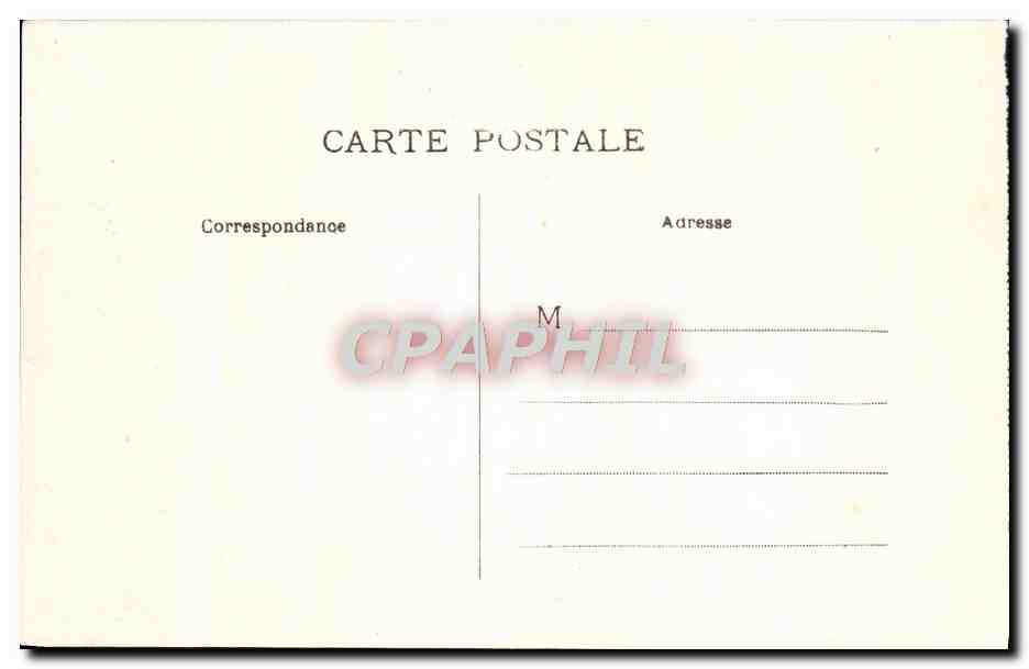 CPA Lourdes Benediction du Saint Sacrement — Verso