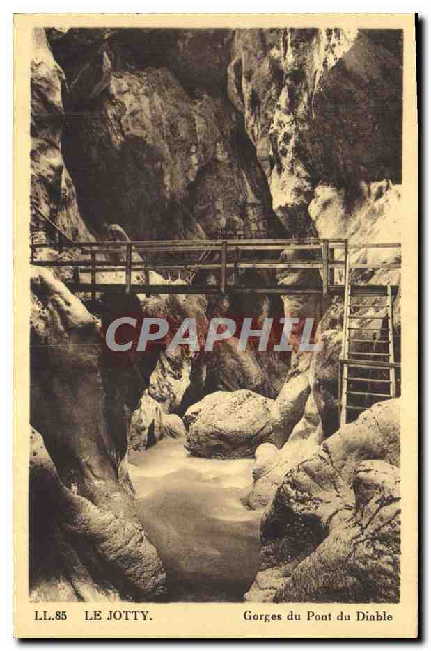 Le Jotty — Gorges du Pont du Diable — Édition spéciale de la Société des Gorges du Pont du Diable
