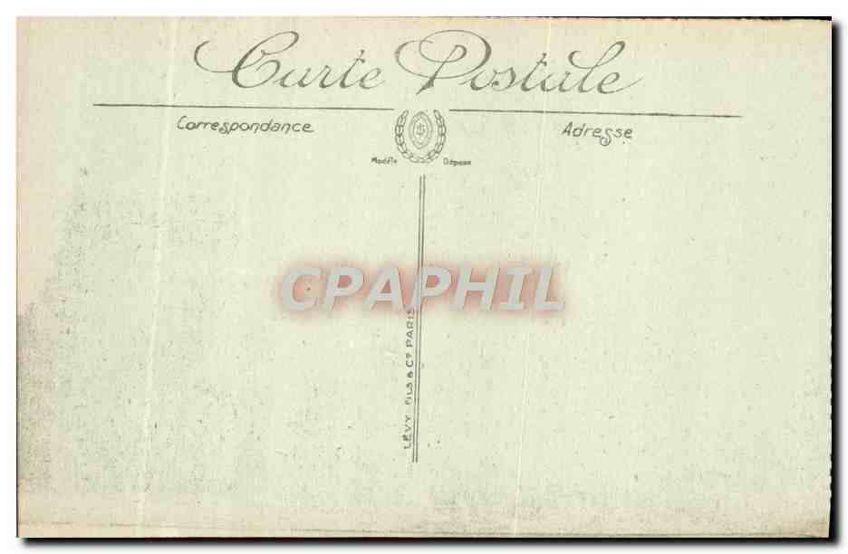 Belfry de Bruges — Hôtel de Ville après le bombardement du 6-7-8 octobre — Éditeur Lévy fils & Cie, Paris — Rückseite