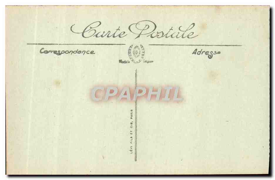 CPA Arras Place de la Gare Militaria — Rückseite