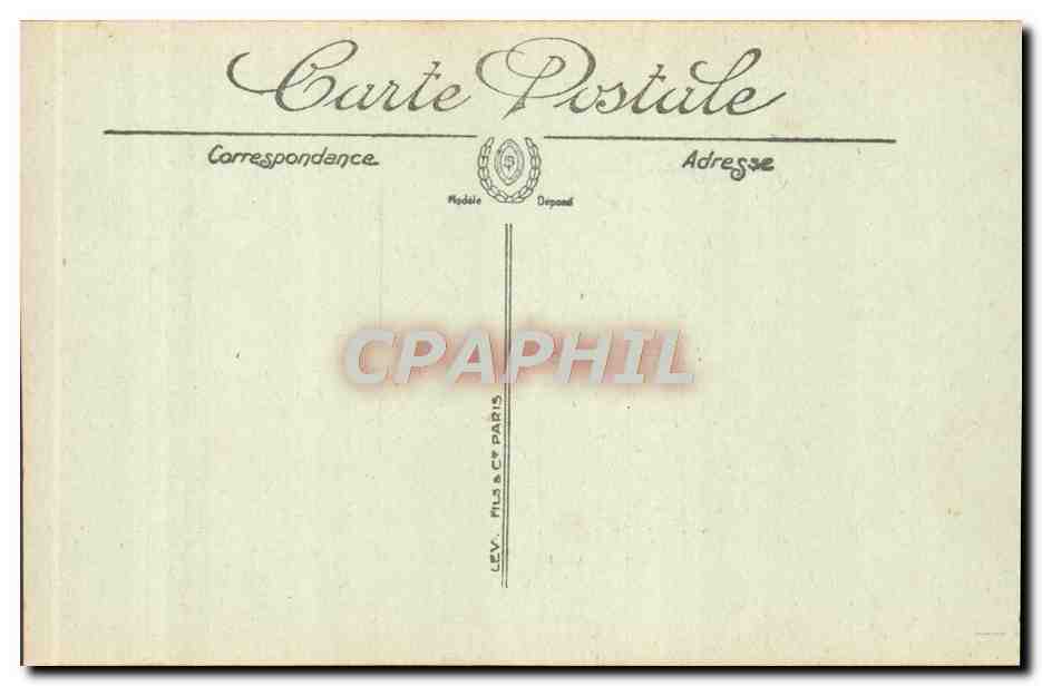 Arras — Ruines de l'Hôtel de Ville après le bombardement du 21 octobre — Lev. Fils & Cie Paris, n° 2670 — Rückseite