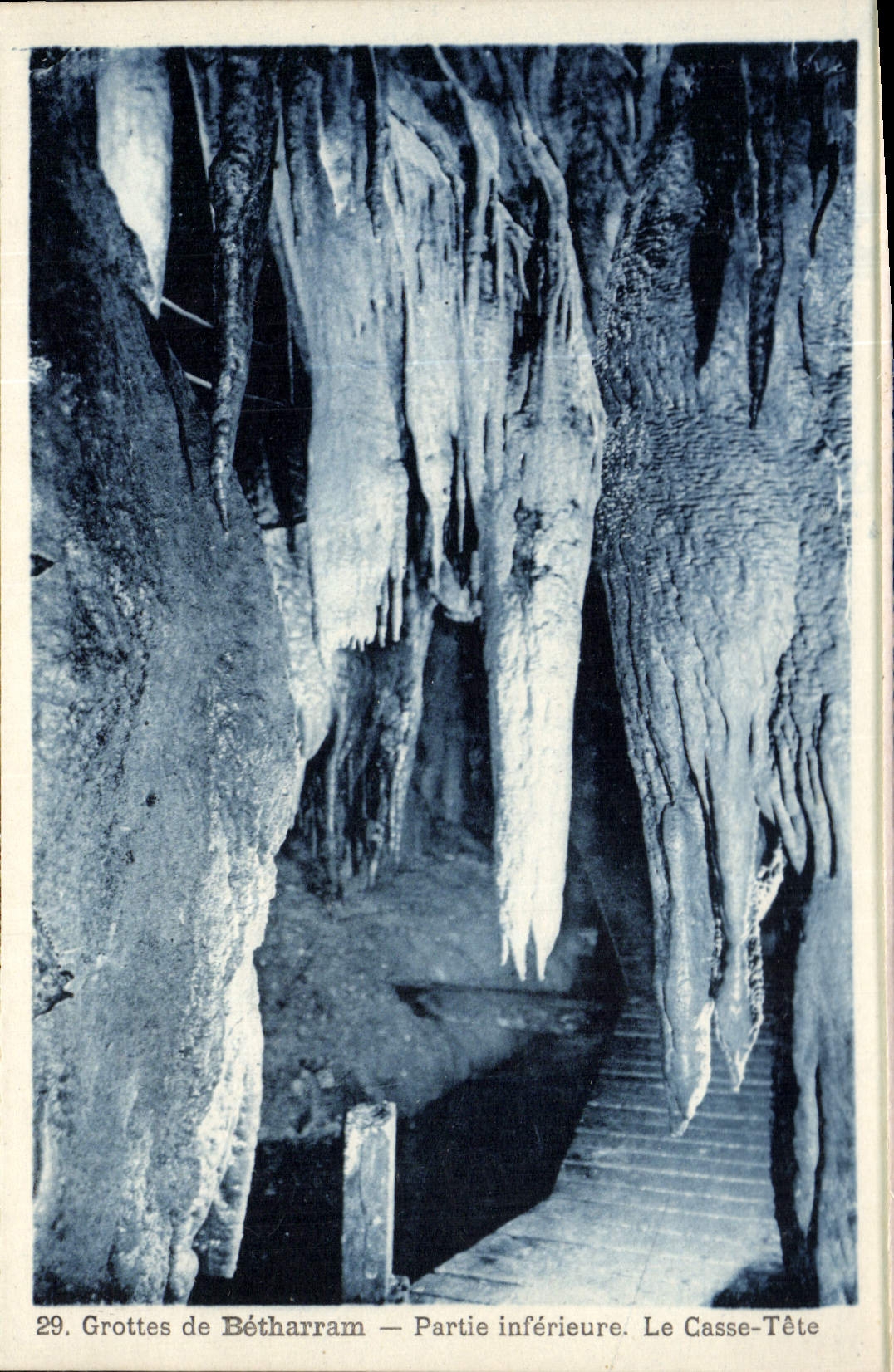 Grottes de Bétharram — Partie inférieure. Le Casse-Tête
