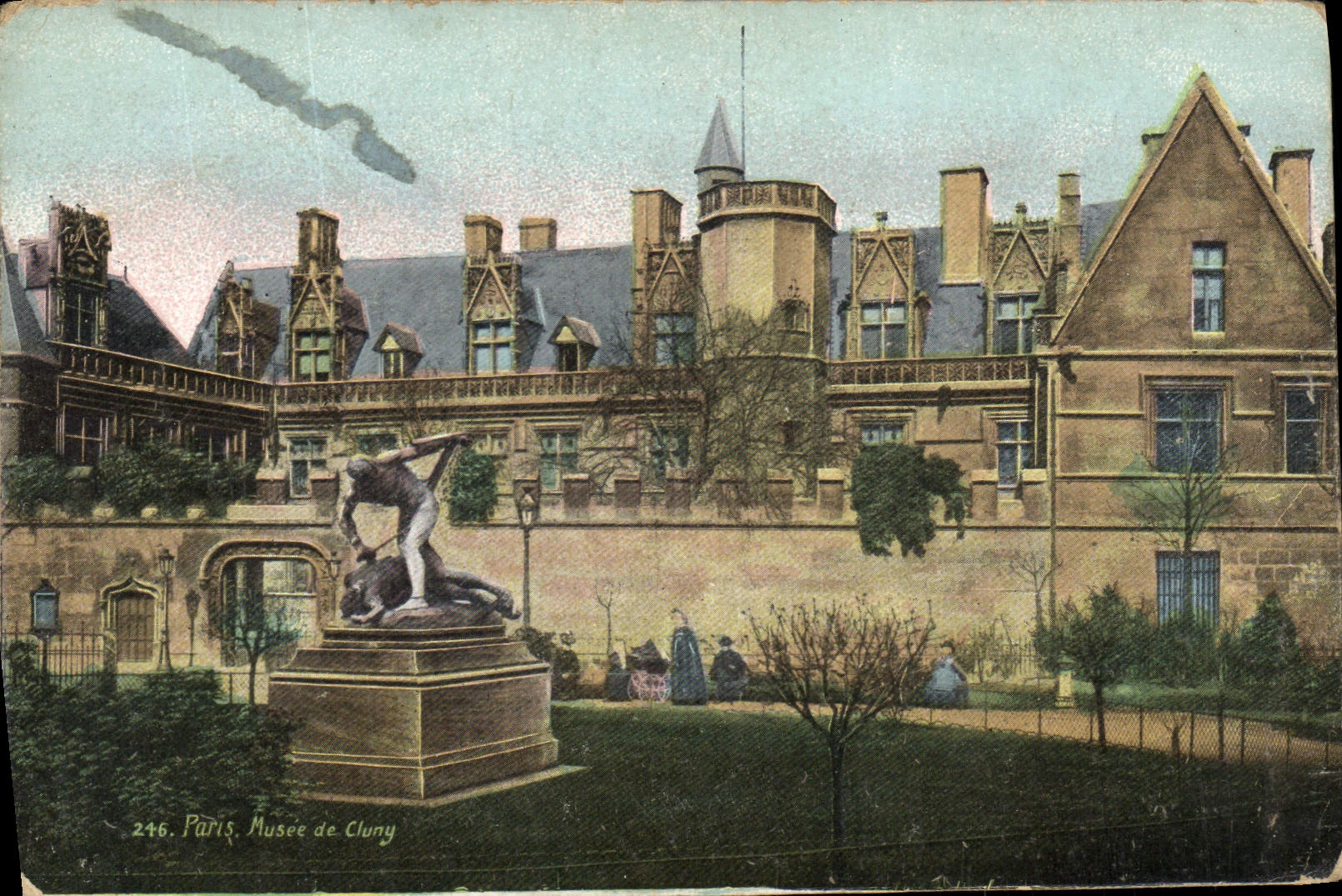 CPA Paris Musee de Cluny 