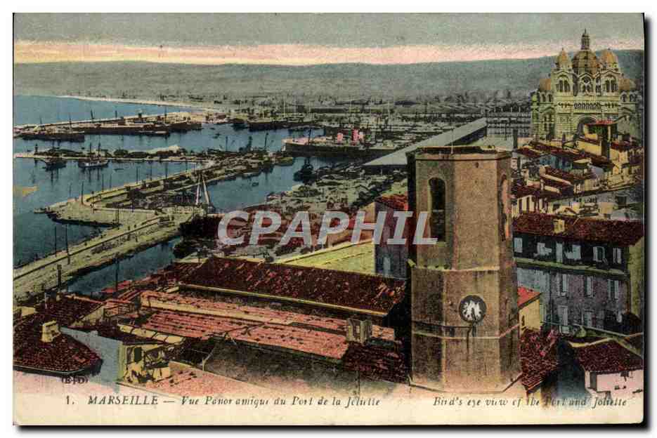 CPA Marseille Vue Panoramique du Port de la Joliette 