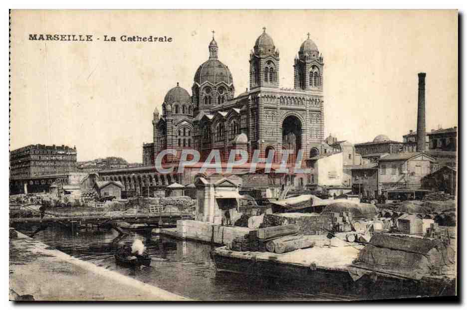CPA Marseille La Cathedrale