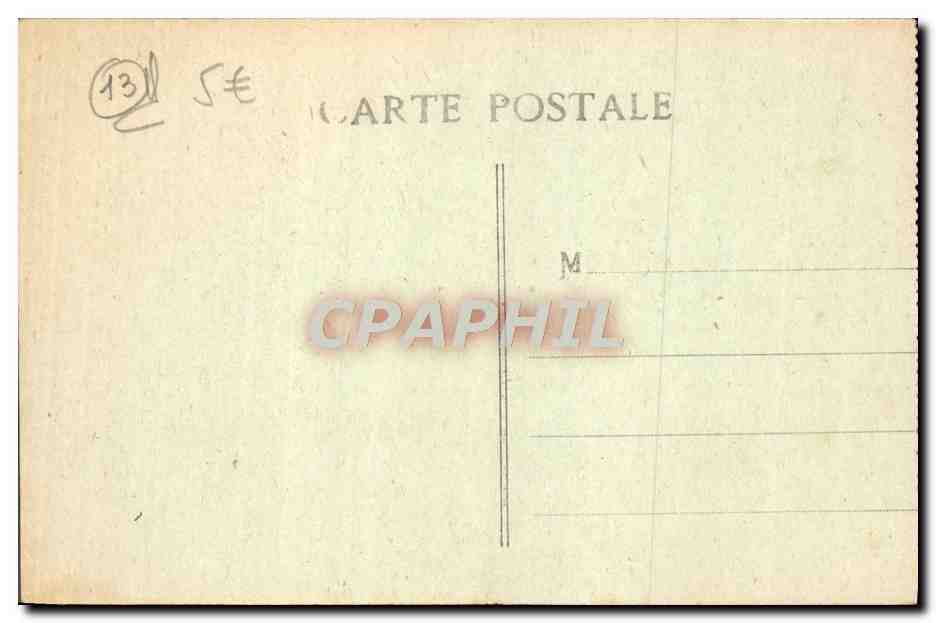 CPA Marseille La Cathedrale — Rückseite