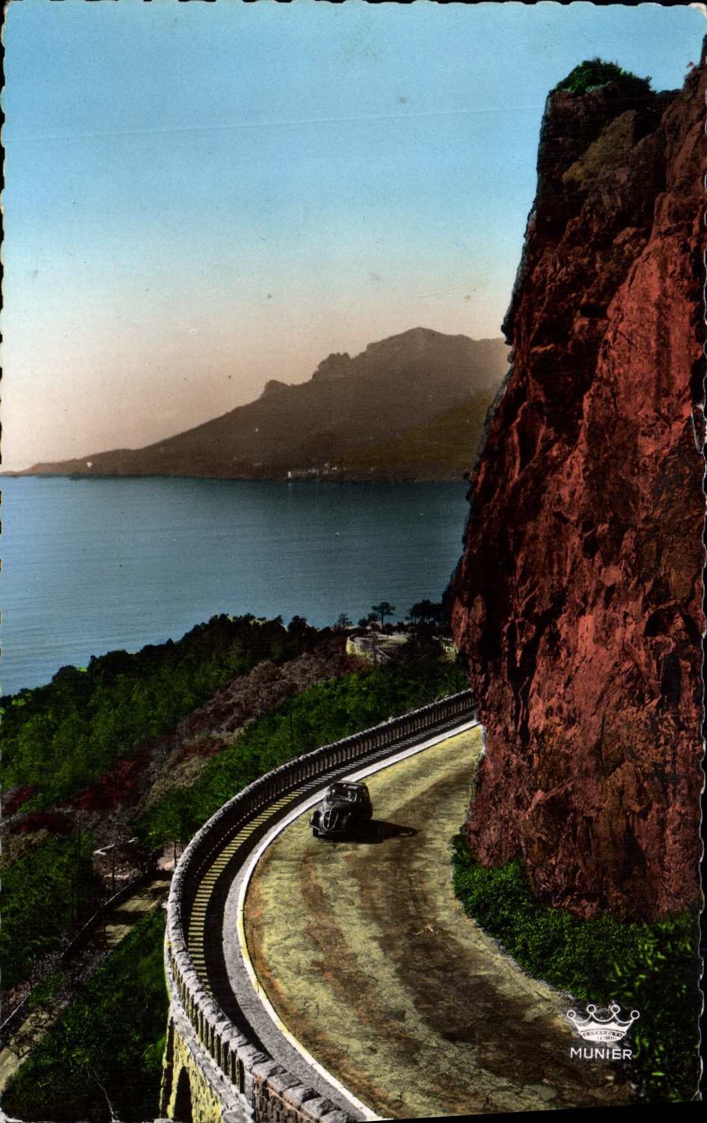 La Corniche d'Or — entre Théoule et Le Trayas — Éditions d'Art Munier, n°285