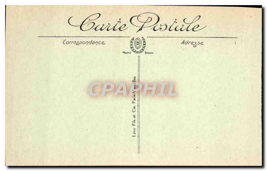 CPA Pau Le Funiculaire Et I'Hotel De France — Rückseite