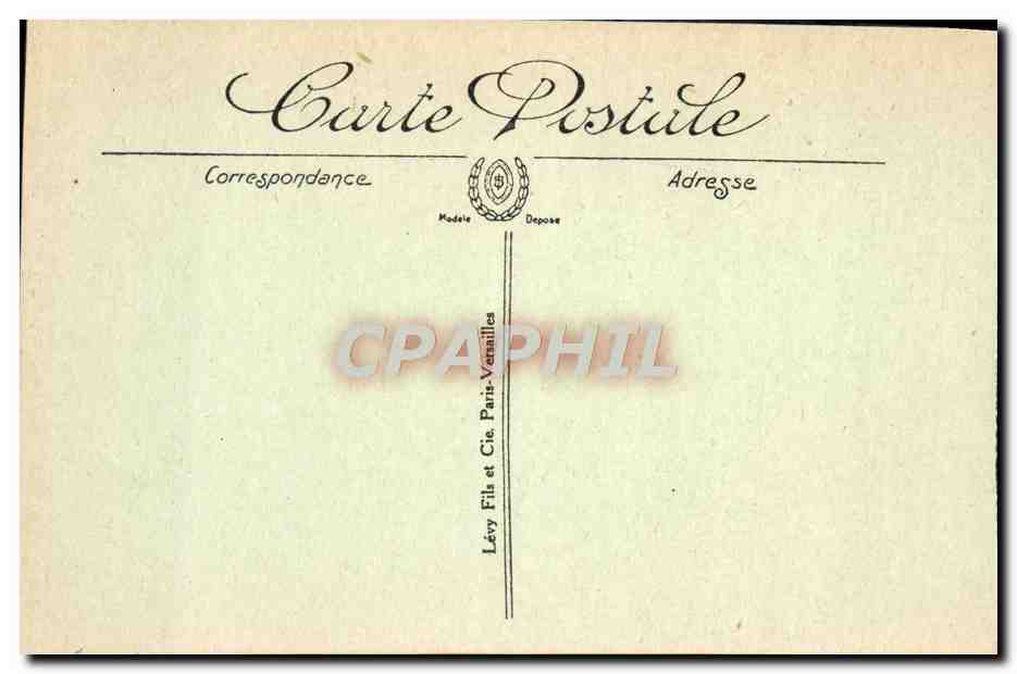 CPA Pau La Gare Vue Du Boulevard Des Pyrenees — Verso
