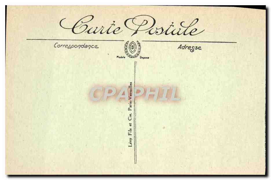CPA Pau Le Palais De Justice Et Le Monument Des Enfants Morts Pour La Patrie — Rückseite